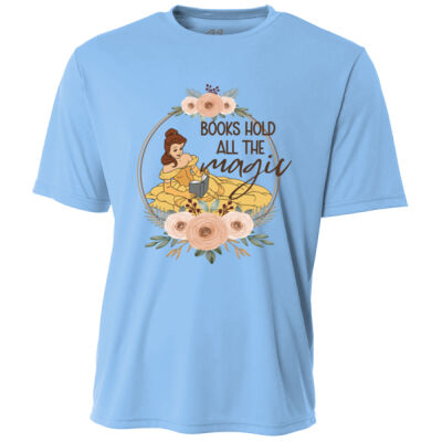 Books Hold All the Magic 99-178 - Adult Cooling Performance Short Sleeve Tee Thumbnail