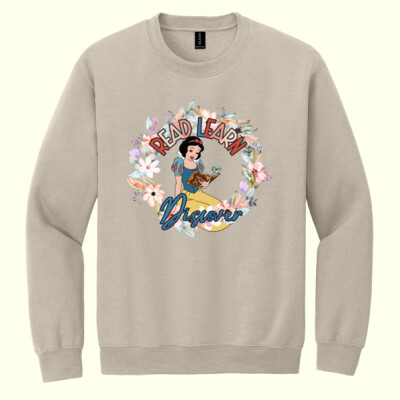 Read, Learn, Discover 99-180 - Heavy Blend Crewneck Sweatshirt Thumbnail
