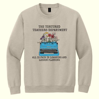 The Tortured Teachers Department 99-187 - Heavy Blend Crewneck Sweatshirt Thumbnail