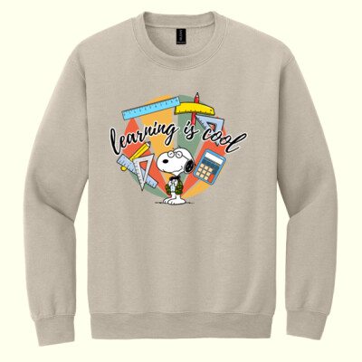 Learning is Cool 99-188 - Heavy Blend Crewneck Sweatshirt Thumbnail
