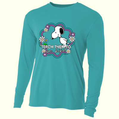 Teach Them to Be Kind 99-189 - Adult Cooling Performance Long Sleeve Tee Thumbnail