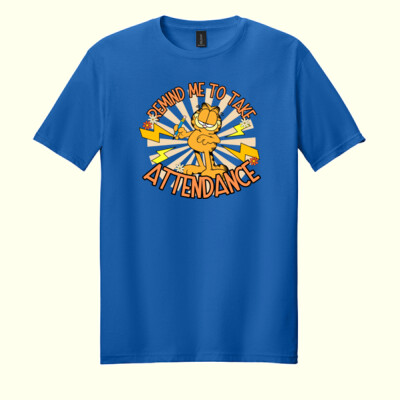 Remind Me to Take Attendance 99-190 - Adult Softstyle ® T Shirt Thumbnail