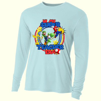 My Super Teacher Era 99-192 - Adult Cooling Performance Long Sleeve Tee Thumbnail