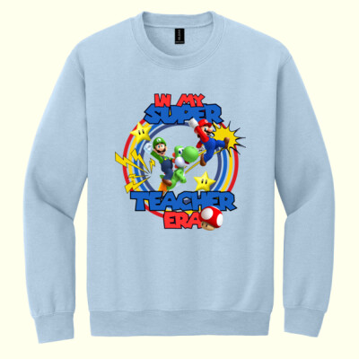 My Super Teacher Era 99-192 - Heavy Blend Crewneck Sweatshirt Thumbnail