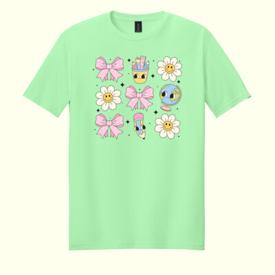 Teacher Cute Items 99-195 - Adult Softstyle ® T Shirt Thumbnail