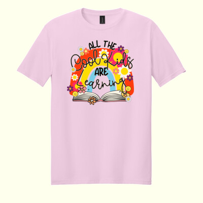 All the Cool Kids Are Learning 99-196 - Adult Softstyle ® T Shirt Thumbnail