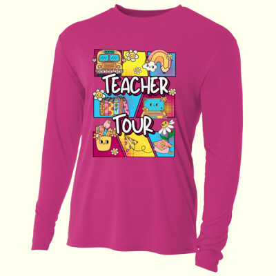 Teacher Tour 99-197 - Adult Cooling Performance Long Sleeve Tee Thumbnail