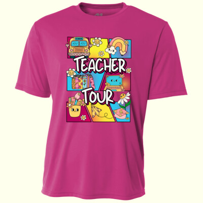 Teacher Tour 99-197 - Adult Cooling Performance Short Sleeve Tee Thumbnail