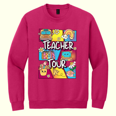 Teacher Tour 99-197 - Heavy Blend Crewneck Sweatshirt Thumbnail