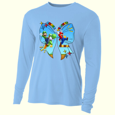 Super Teacher 99-202 - Adult Cooling Performance Long Sleeve Tee Thumbnail