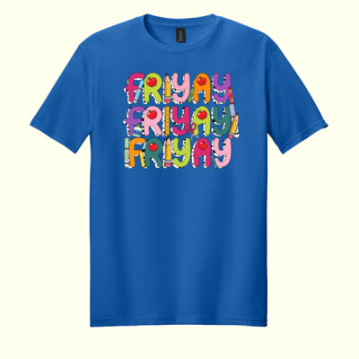Friyay Friyay Friyay 99-203 - Adult Softstyle ® T Shirt Thumbnail