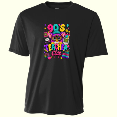 90's Teacher Club 99-208 - Adult Cooling Performance Short Sleeve Tee Thumbnail
