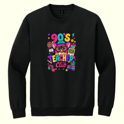 90's Teacher Club 99-208 - Heavy Blend Crewneck Sweatshirt Thumbnail
