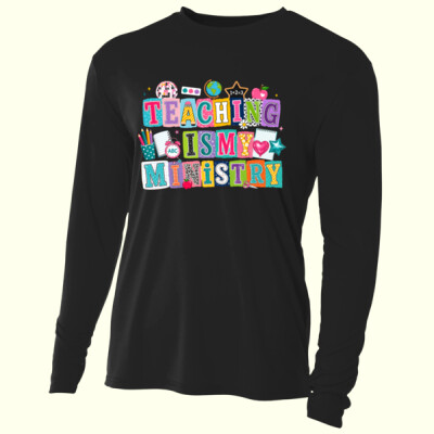 Teaching Is My Ministry 99-213 - Adult Cooling Performance Long Sleeve Tee Thumbnail