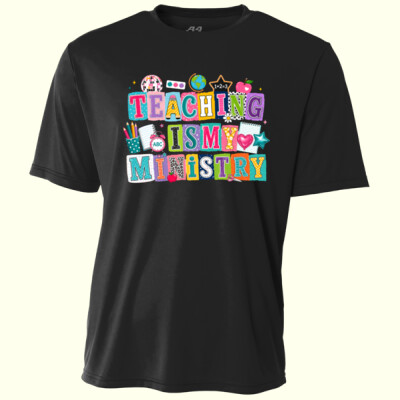Teaching Is My Ministry 99-213 - Adult Cooling Performance Short Sleeve Tee Thumbnail