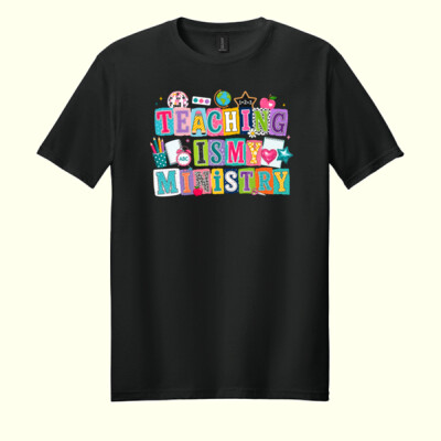 Teaching Is My Ministry 99-213 - Adult Softstyle ® T Shirt Thumbnail