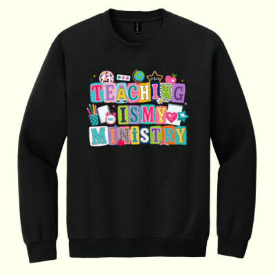 Teaching Is My Ministry 99-213 - Heavy Blend Crewneck Sweatshirt Thumbnail