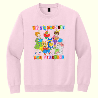 It's a Good Day for Learning 99-276 - Heavy Blend Crewneck Sweatshirt Thumbnail