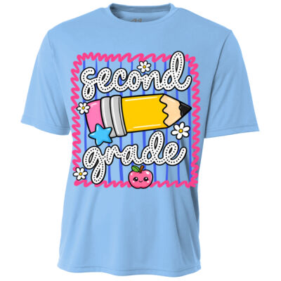 Second Grade Pencil 89-198 - Youth Cooling Performance Short Sleeve Tee Thumbnail