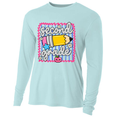 Second Grade Pencil 89-198 - Adult Cooling Performance Long Sleeve Tee Thumbnail