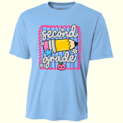 Second Grade Pencil 89-198 - Adult Cooling Performance Short Sleeve Tee Thumbnail