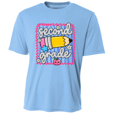 Second Grade Pencil 89-198 - Adult Cooling Performance Short Sleeve Tee Thumbnail