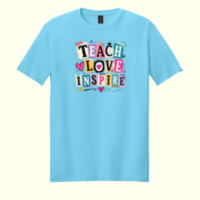 Teach Love Inspire 99-228 - Adult Softstyle ® T Shirt Thumbnail