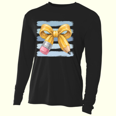 Pencil Bow 99-231 - Adult Cooling Performance Long Sleeve Tee Thumbnail