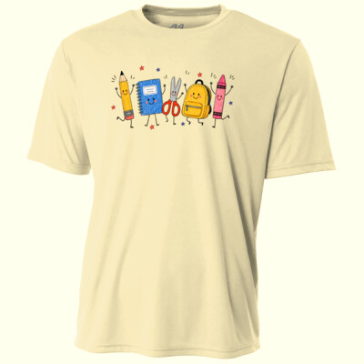 Happy School Supplies 99-232 - Adult Cooling Performance Short Sleeve Tee Thumbnail