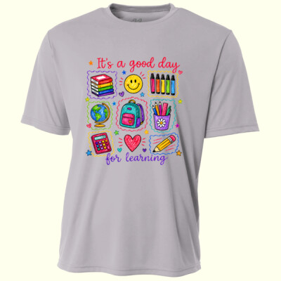  It's a Good Day for Learning 99-233 - Adult Cooling Performance Short Sleeve Tee Thumbnail