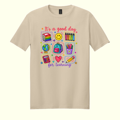 It's a Good Day for Learning 99-233 - Adult Softstyle ® T Shirt Thumbnail