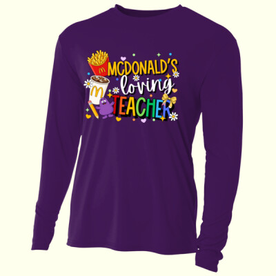 McDonald's Loving Teacher 99-234 - Adult Cooling Performance Long Sleeve Tee Thumbnail