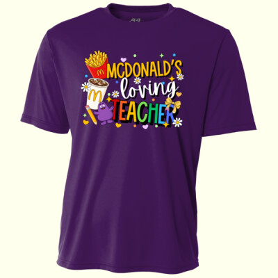 McDonald's Loving Teacher 99-234 - Adult Cooling Performance Short Sleeve Tee Thumbnail