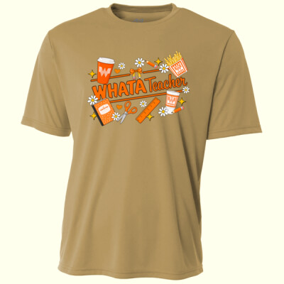  Whata Teacher 99-235 - Adult Cooling Performance Short Sleeve Tee Thumbnail