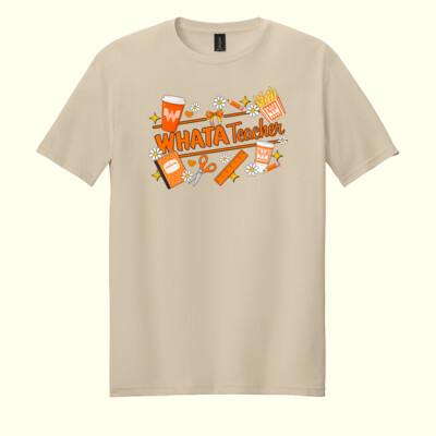  Whata Teacher 99-235 - Adult Softstyle ® T Shirt Thumbnail