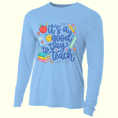 It's a Good Day to Teach 99-236 - Adult Cooling Performance Long Sleeve Tee Thumbnail