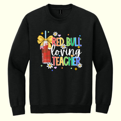 Red Bull Loving Teacher 99-251 - Heavy Blend Crewneck Sweatshirt Thumbnail