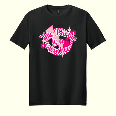 This Barbie Is a Teacher 99-261 - Adult Softstyle ® T Shirt Thumbnail