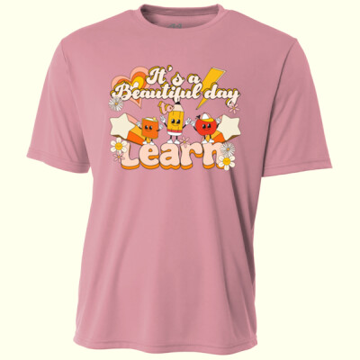It's a Beautiful Day to Learn 99-263 - Adult Cooling Performance Short Sleeve Tee Thumbnail