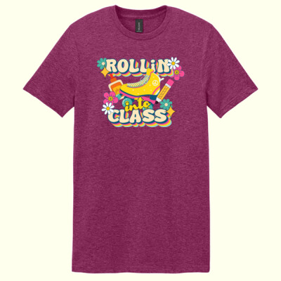 Rollin' Into Class 99-264 - Adult Softstyle ® T Shirt Thumbnail