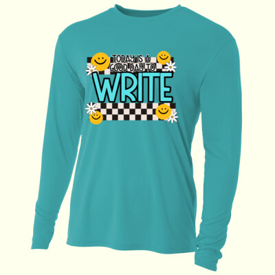 Today Is a Good Day to Write 99-265 - Adult Cooling Performance Long Sleeve Tee Thumbnail