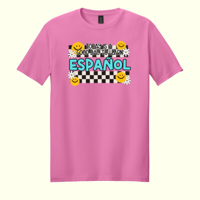 Today Is a Good Day to Learn Español 99-267 - Adult Softstyle ® T Shirt Thumbnail