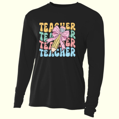 Teacher, Teacher, Teacher 99-268 - Adult Cooling Performance Long Sleeve Tee Thumbnail
