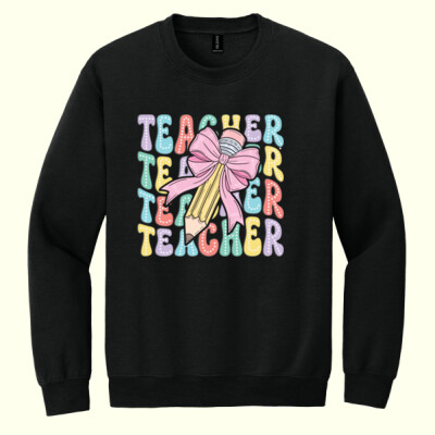 Teacher Teacher Teacher 99-269 - Heavy Blend Crewneck Sweatshirt Thumbnail