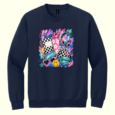 School Items 99-274 - Heavy Blend Crewneck Sweatshirt Thumbnail