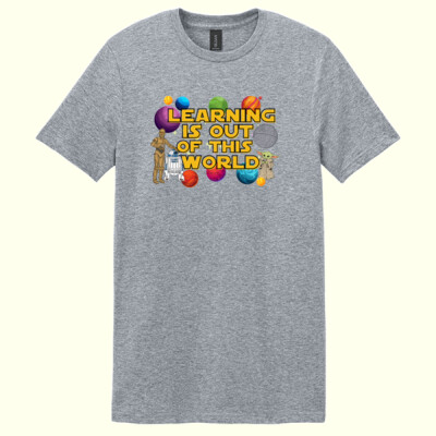 Learning Is Out of This World 99-281 - Adult Softstyle ® T Shirt Thumbnail
