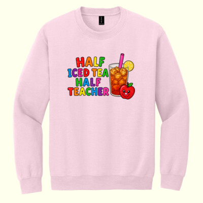 Half Iced Tea, Half Teacher 99-282 - Heavy Blend Crewneck Sweatshirt Thumbnail