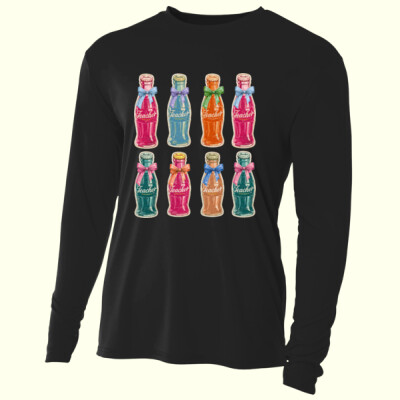 Retro teacher soda bottle  99-286 - Adult Cooling Performance Long Sleeve Tee Thumbnail