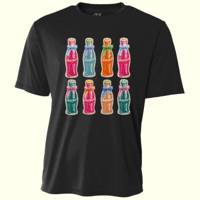 Retro teacher soda bottle  99-286 - Adult Cooling Performance Short Sleeve Tee Thumbnail