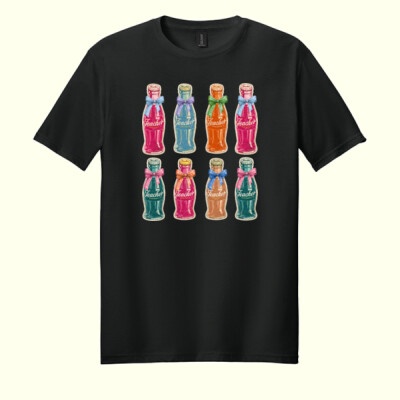 Retro teacher soda bottle  99-286 - Adult Softstyle ® T Shirt Thumbnail